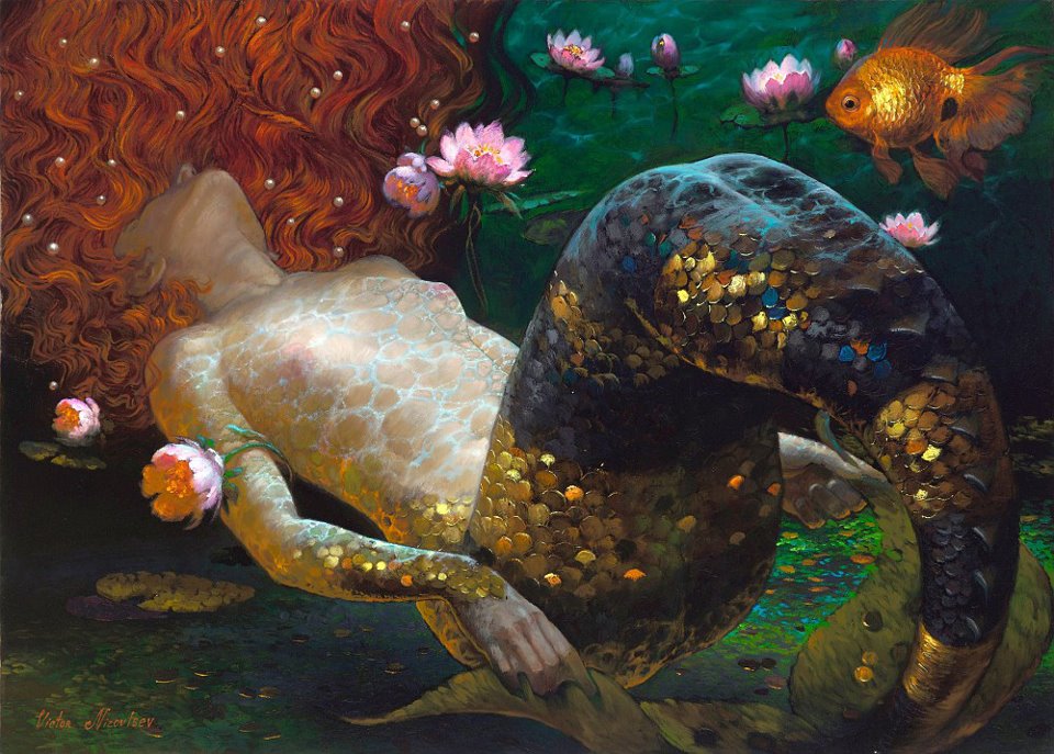 Mermaid, by Victor Nizovtsev